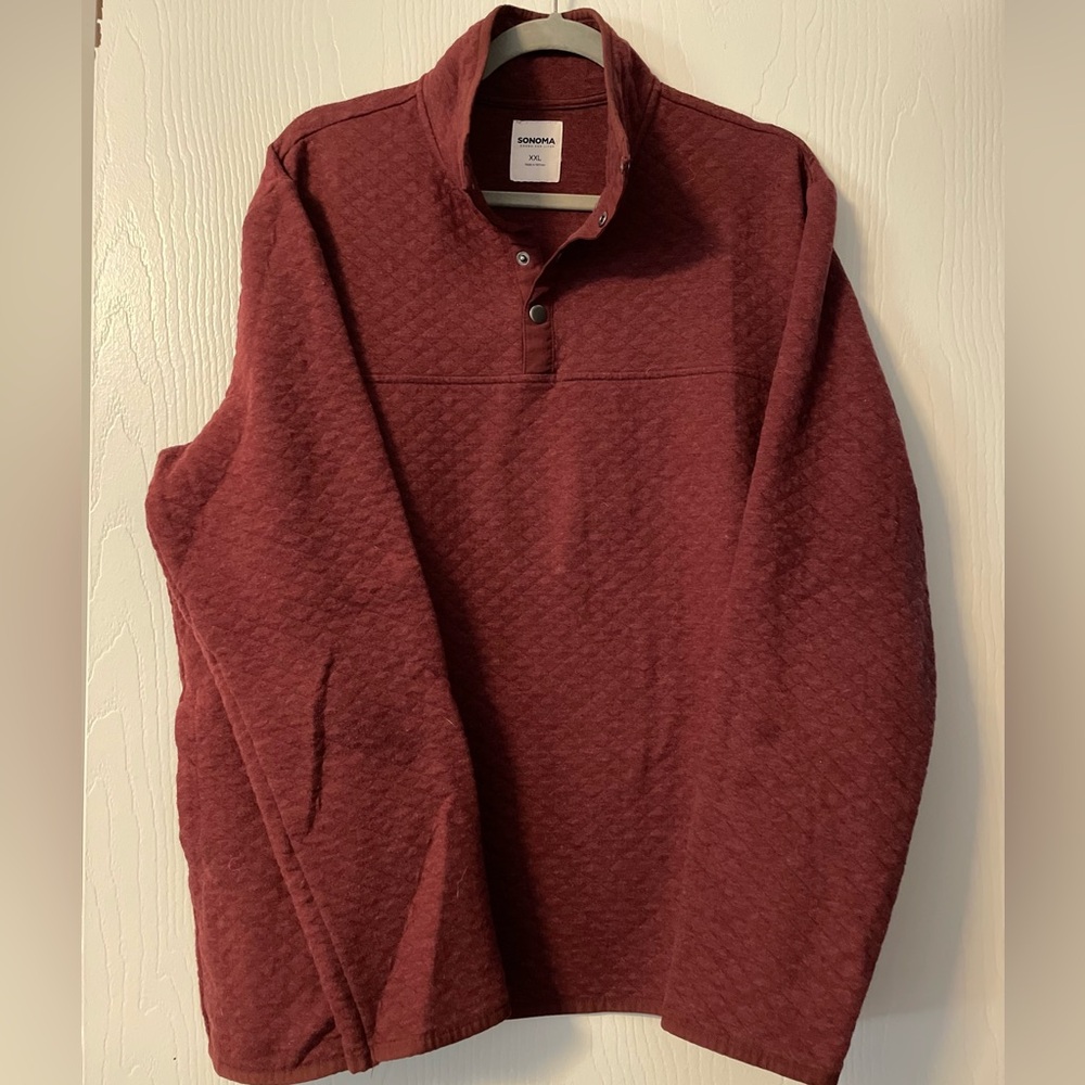 Men’s “dressy” sweatshirt, Size XXL, worn 1x